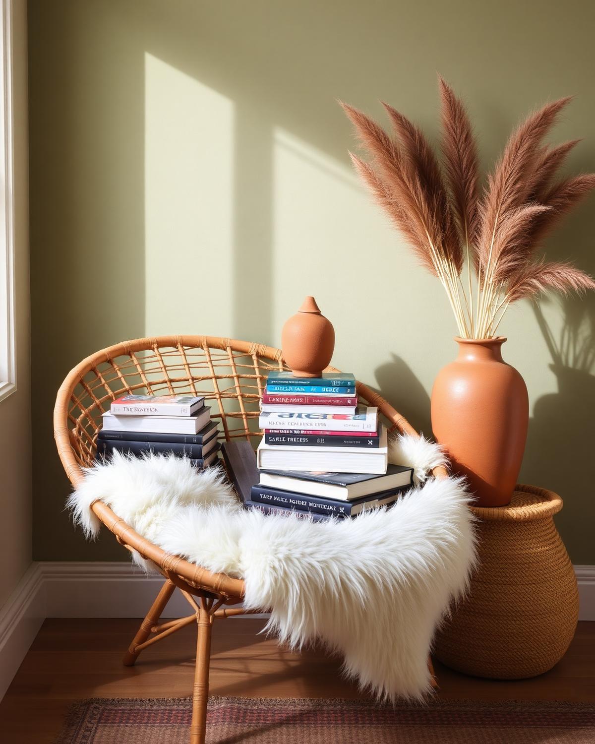 Reading nook for a writer
